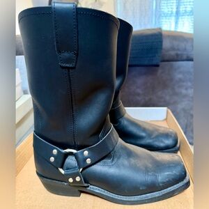 Cody James Pull-On Motorcycle Boots – Square Toe | Men’s Size 11